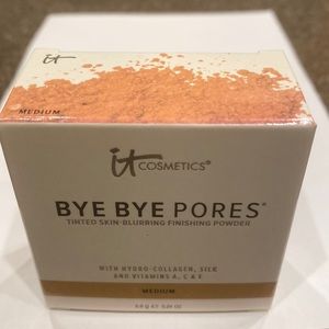NEW IT Cosmetics Bye Bye Pores Tinted Skin-Blurring Finishing Powder